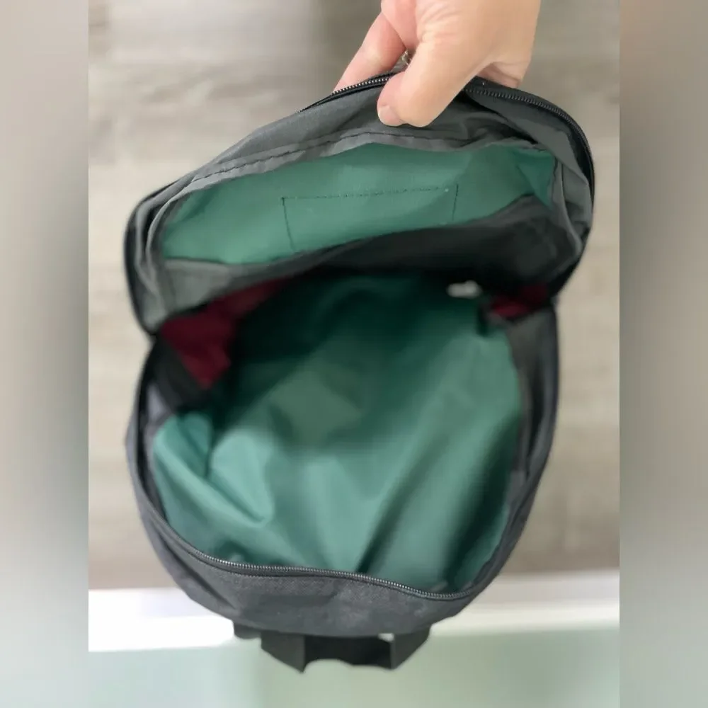 Rucksack International Red and Green Outdoor Backpack and Fanny Pack Combo